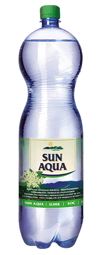 Sun Aqua természetes ásványvíz bodza 1,5L