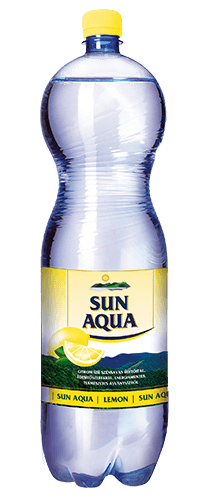 Sun Aqua természetes ásványvíz citrom 1,5L