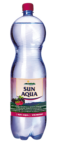 Sun Aqua természetes ásványvíz erdei gyümölcs 1,5L