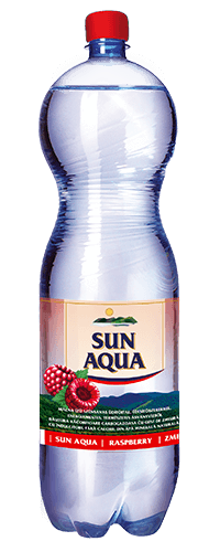 Sun Aqua természetes ásványvíz málna 1,5L
