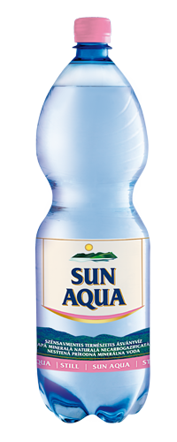 Sun Aqua természetes ásványvíz szénsavmentes 2L